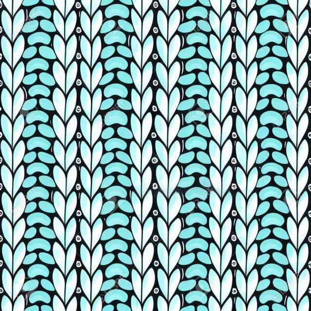 Seamless knitting pattern. 2x2 rib texture. Vector high detailed stitches. Boundless background can be used for web page backgrounds, wallpapers, wrapping papers and invitations.
