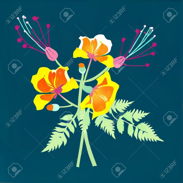 Floral card