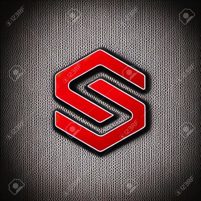 S-Brief-Logo-Design, Buchstabe S-Design. S-Logo.