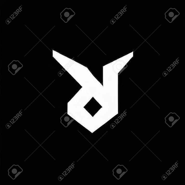 多角形のオキシ文字ロゴデザイン。オキシポリゴンとキューブ形状のロゴデザイン。オキシ六角形のベクター画像ロゴテンプレート白と黒の色。オキシモノグラム、ビジネス、不動産のロゴ。