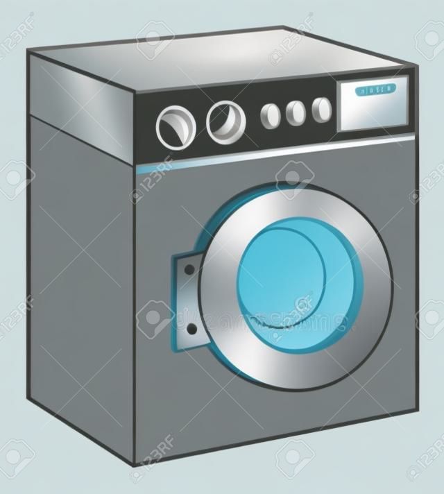 Washing Machine, vector illustration