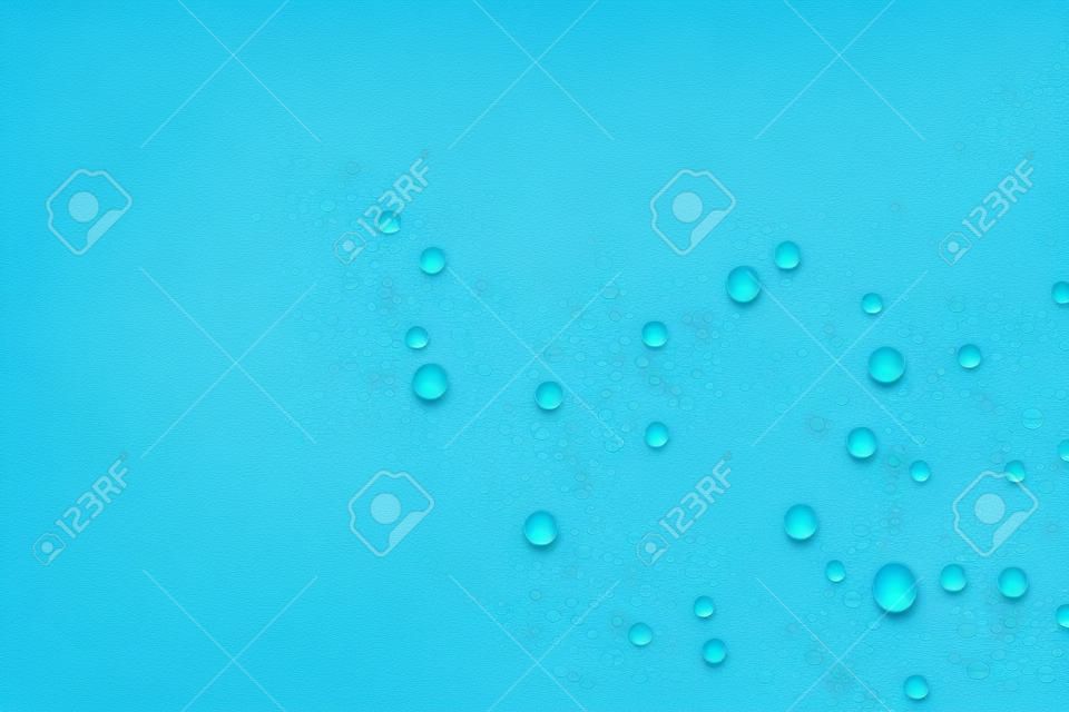 Blue Water Drops tekstury tła