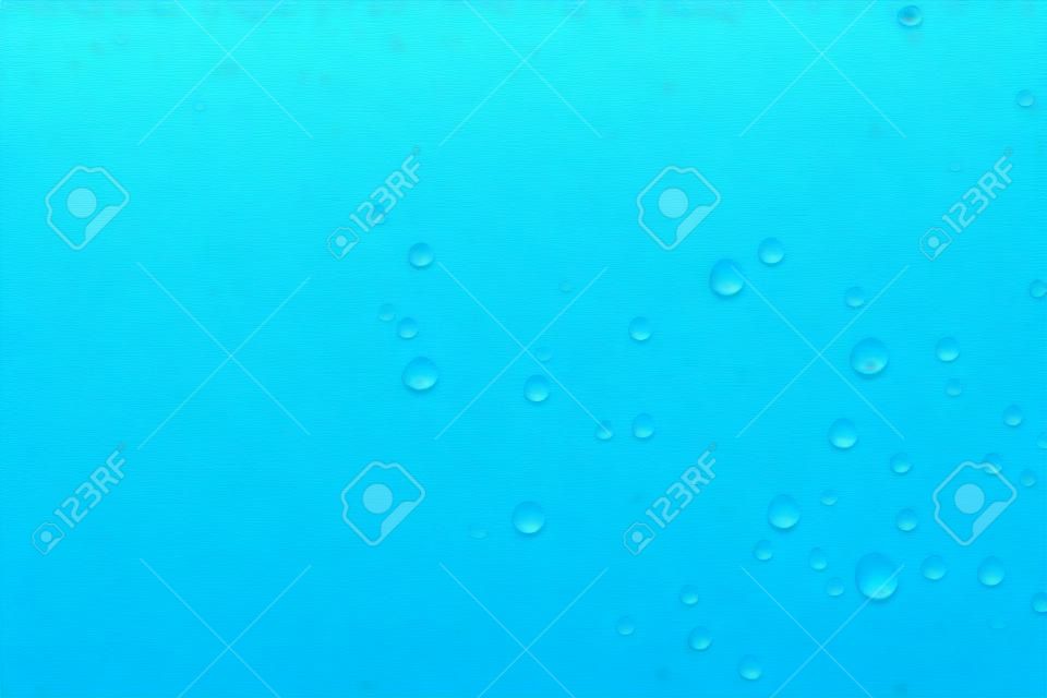 蓝色水滴背景纹理