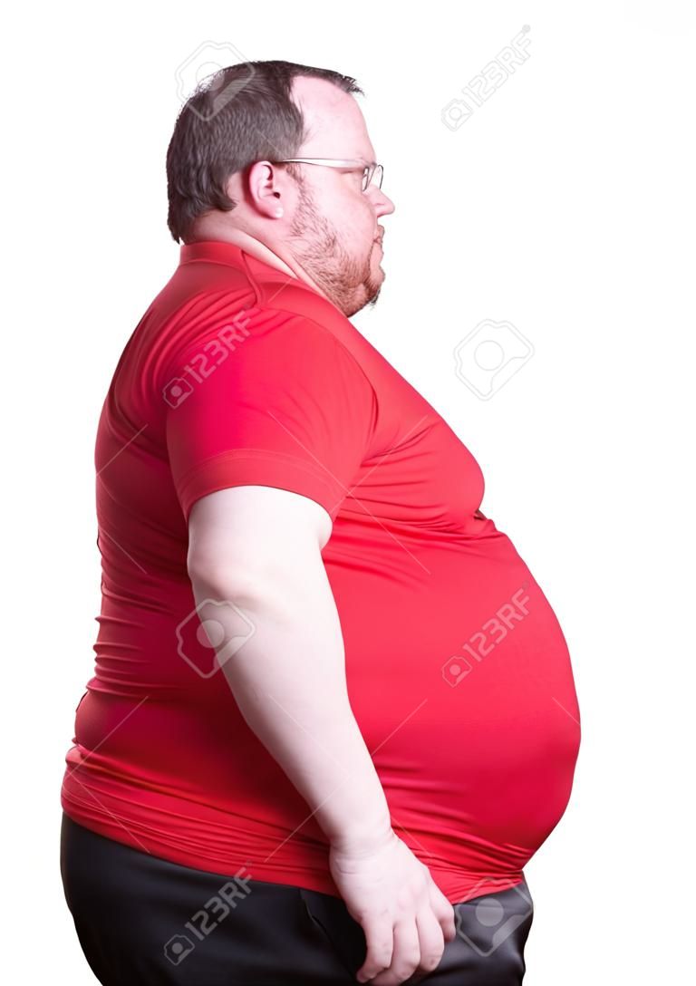 Obese man op 400lbs - rechts