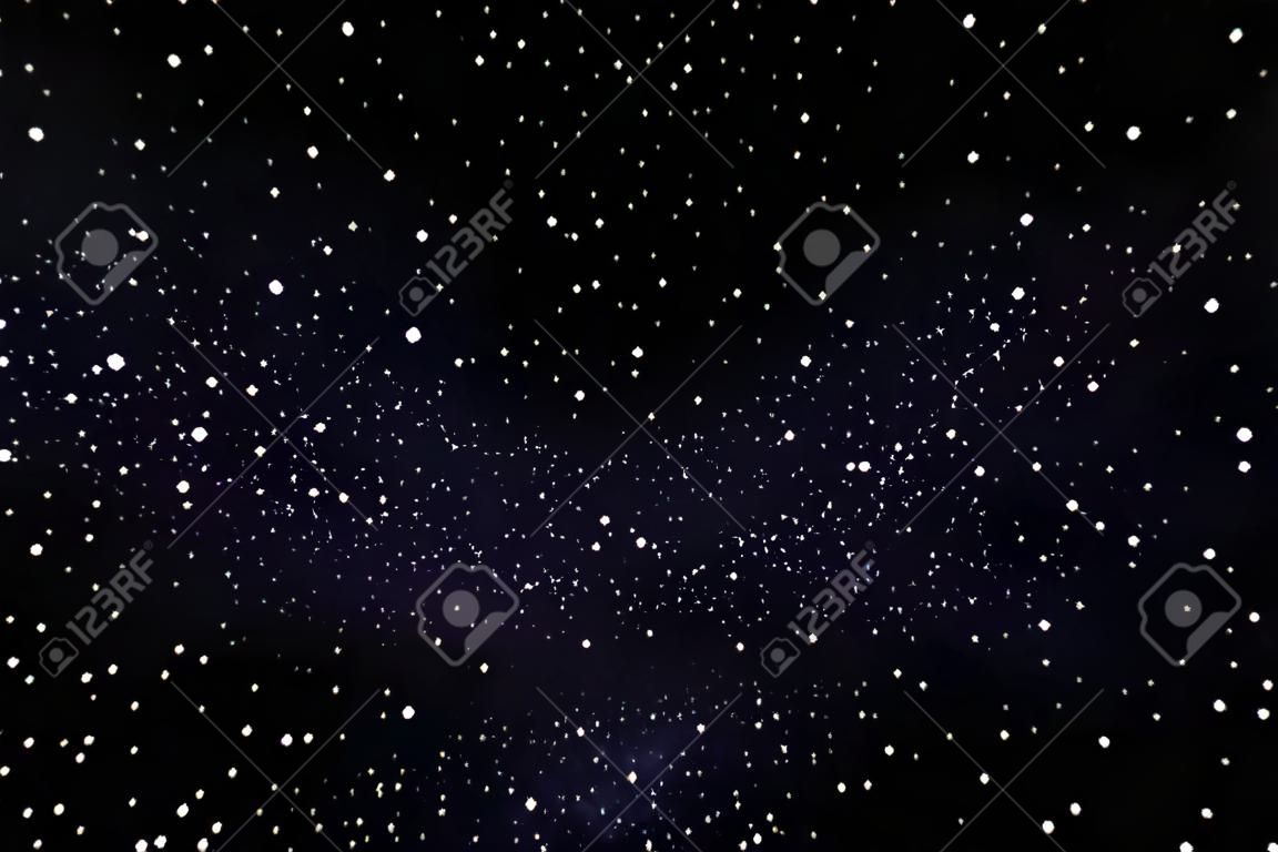 Een afbeelding van een zeer gedetailleerde sterrenveldachtergrond