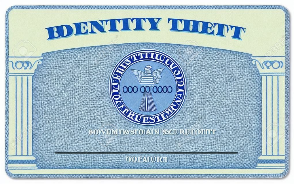 身份證仿照美國的社會保障卡後，但擁有的頂級身份盜竊的地方社會保障