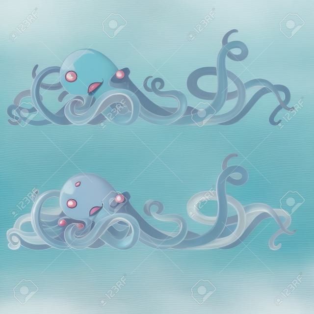 Octopus csápok
