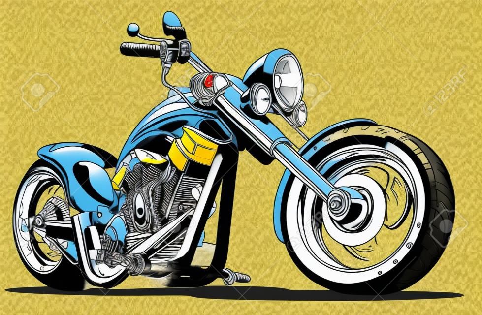 Cartoon Motorbike