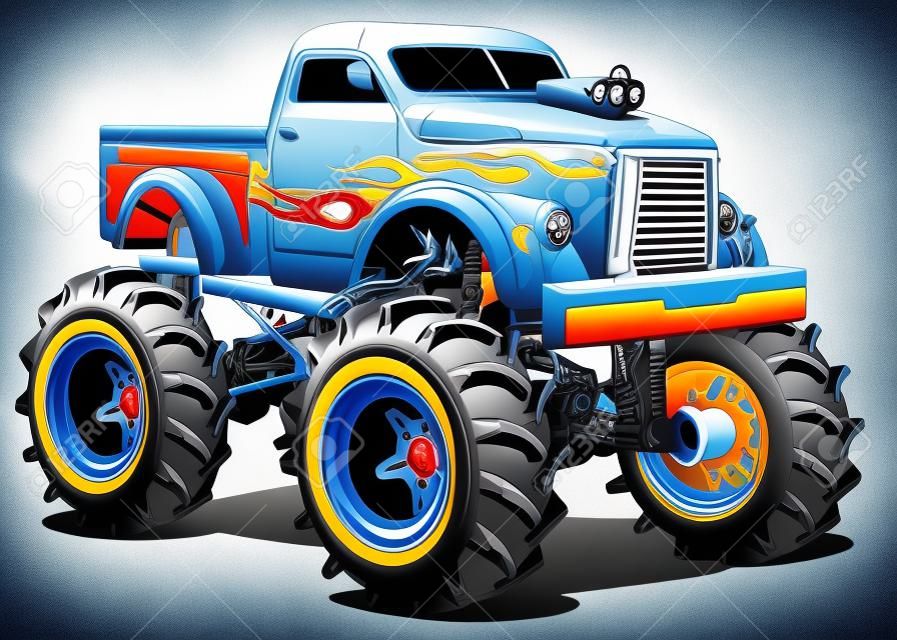 Monster Truck Cartoon