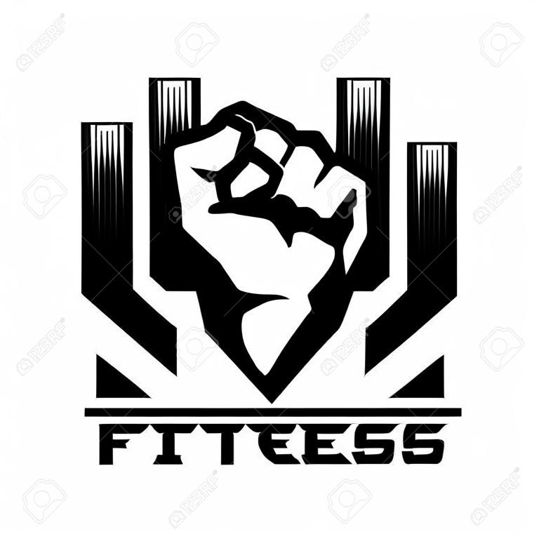 Plantilla Logotipo de fitness