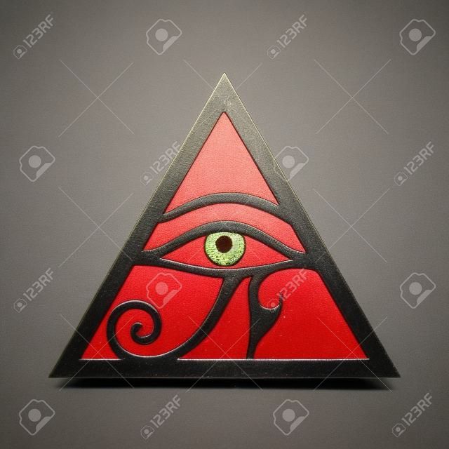 Oko Horusa. egipski symbol ochrony, talizman