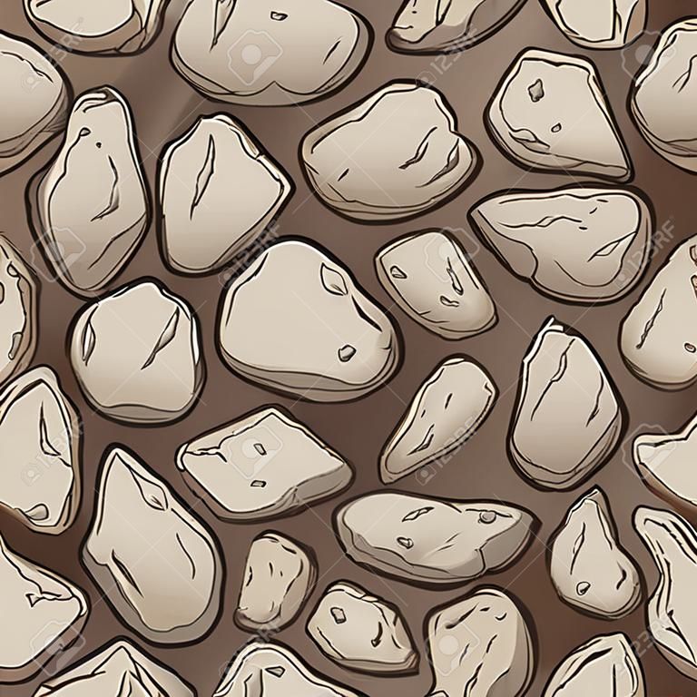 Modèle de roche transparente. Vecteur clip art illustration avec des gradients simples. Tout en une seule couche.