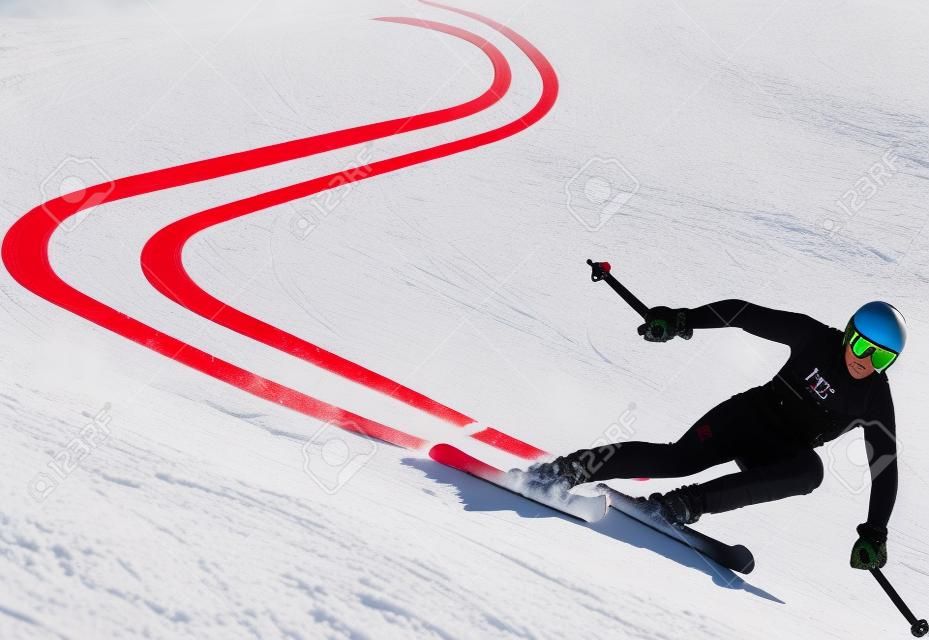 Ski Run con Red pista