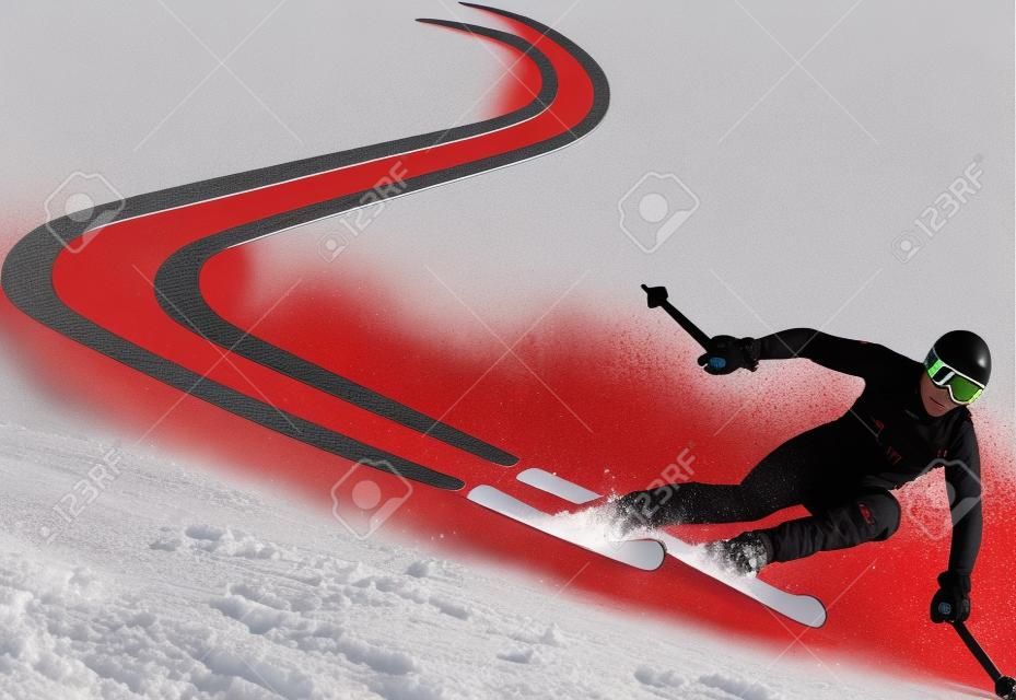 Ski Run con Red pista