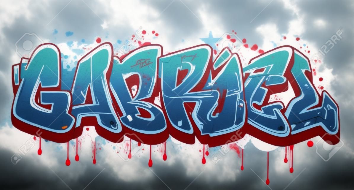 Gabriel Graffiti Name