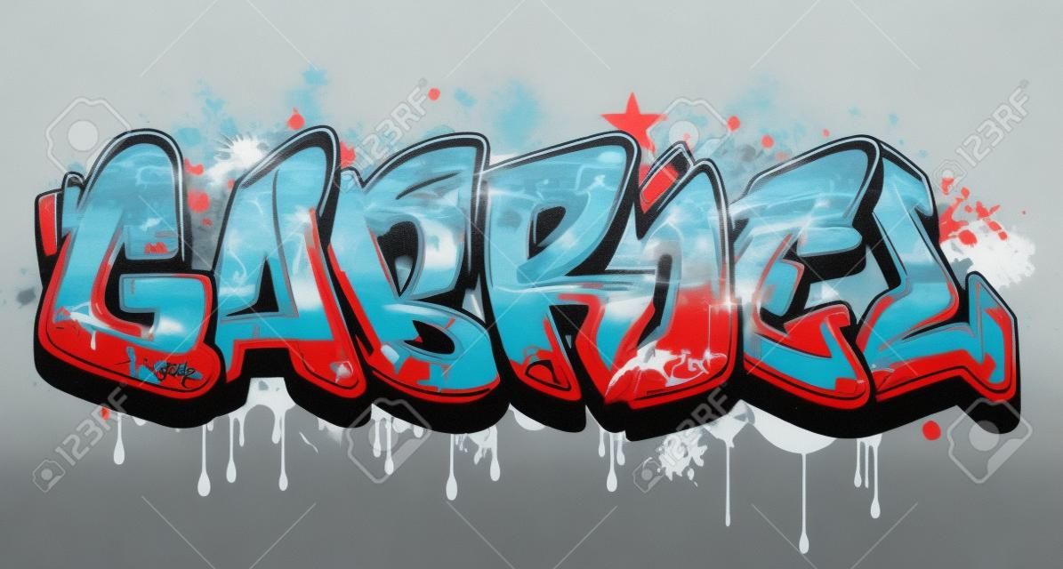 Gabriel Graffiti Name