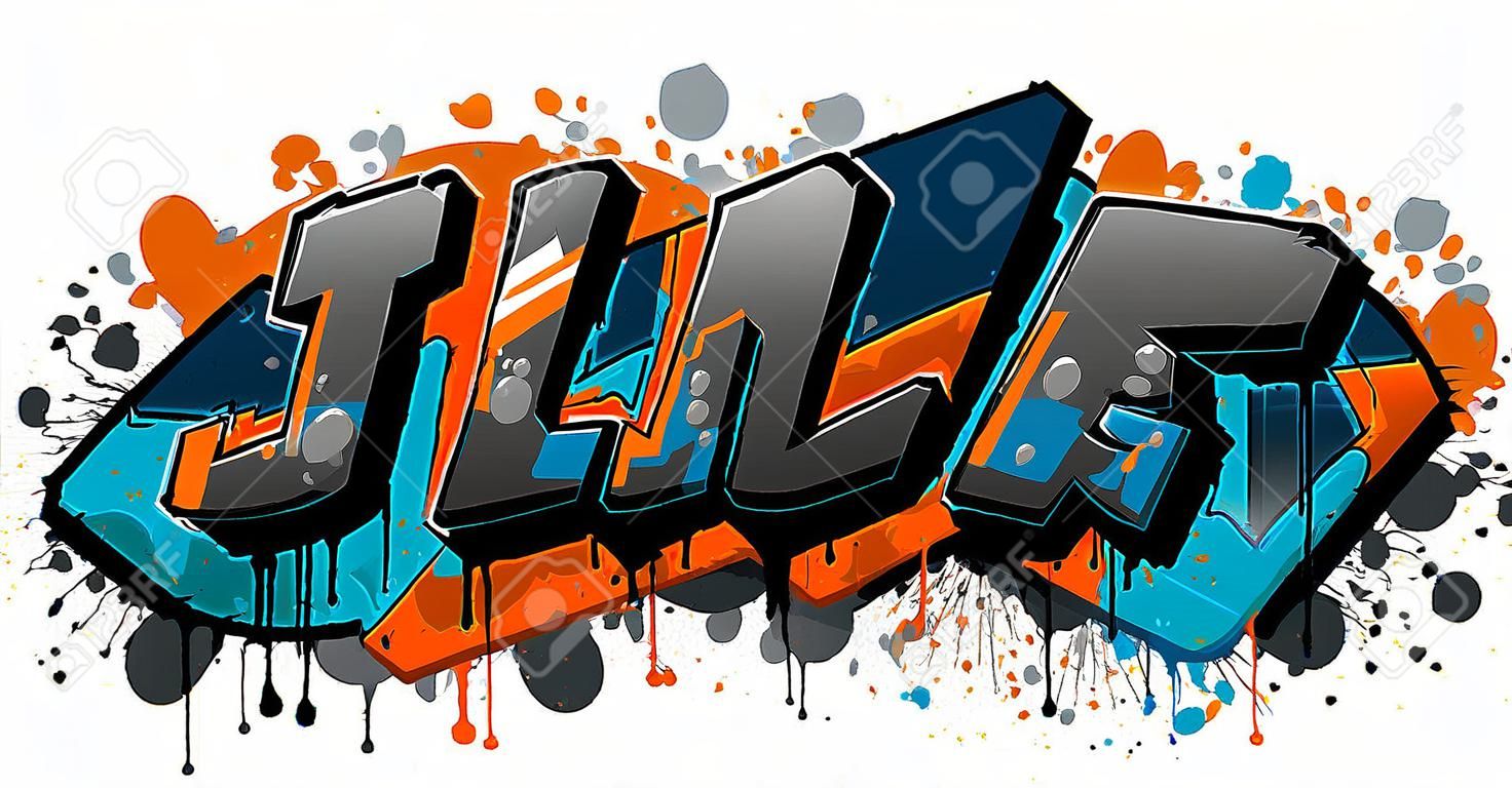 Tyler Name text Graffiti Word Design. A cool Graffiti Name illustration inspired by graffiti and street art culture. Vivid vibrant colors, immaculate style, perfect balance. No need to have a graffiti artist spray paint a graffiti wall for you when you can just use this beautiful graffiti artwork with great legible graffiti letters