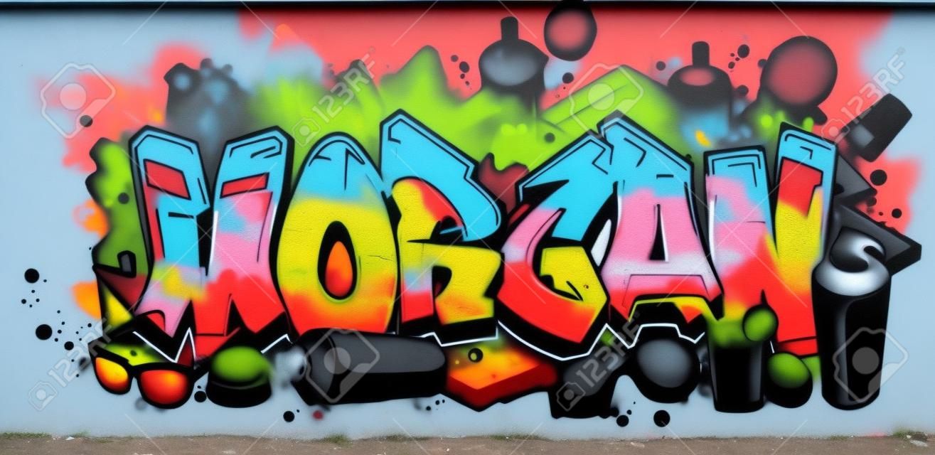 Projekt tagowania miejskiej sztuki ulicznej w stylu graffiti - Morgan