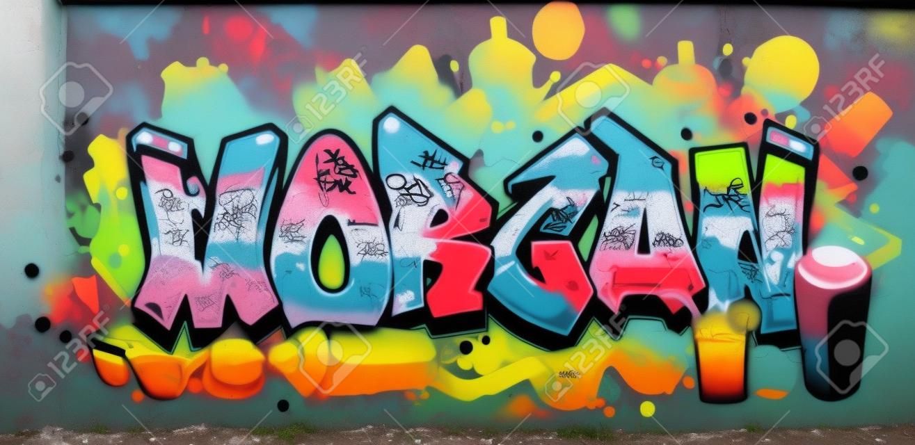 Projekt tagowania miejskiej sztuki ulicznej w stylu graffiti - Morgan