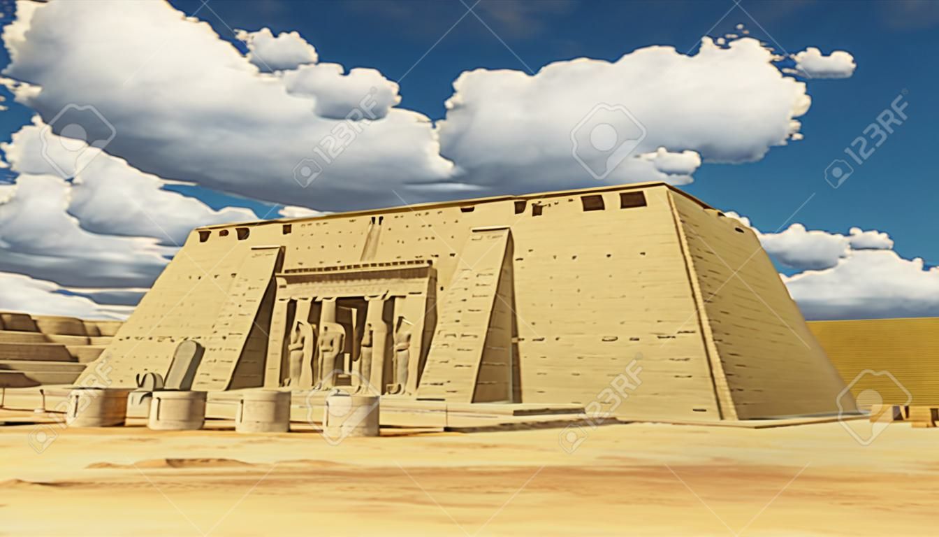 エジプトのエドフ神殿