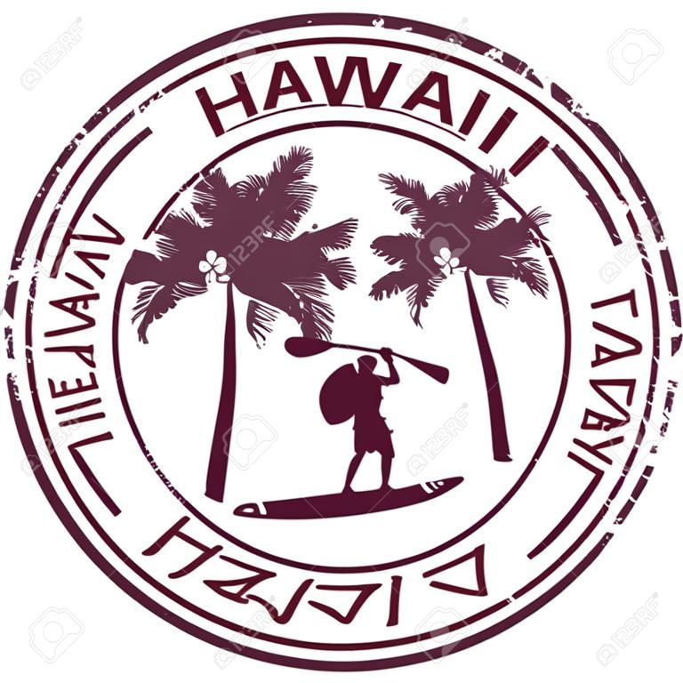 hawaii stamp