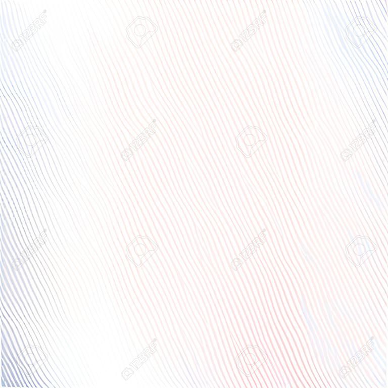 Light red, blue watermark design. Ripple subtle lines. Simple guilloche pattern. Soft gradient. Vector abstract wavy background. Template for money, banknote, diploma, certificate. EPS10 illustration