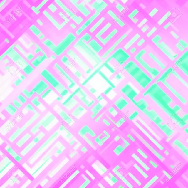 Pastel pink glitch background, distortion effect, abstract texture, random trend color diagonal lines for design concepts, posters, wallpapers, presentations and prints. illustration.