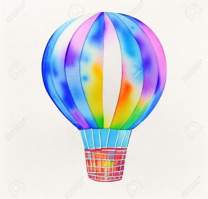 Balon akwarelowy