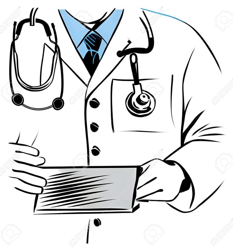 Доктор медицинских иллюстрации 2