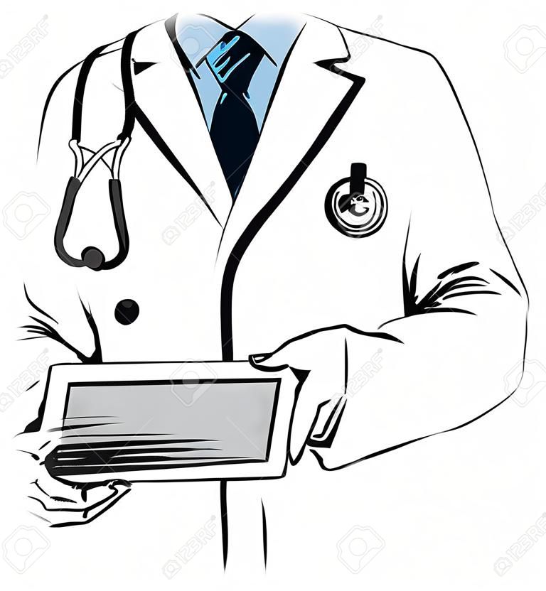 lekarz medyczną ilustracja 2