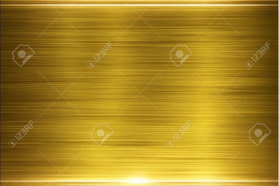Świecąca lekka złota tekstura ze stali nierdzewnej, abstrakcyjny wzór tła