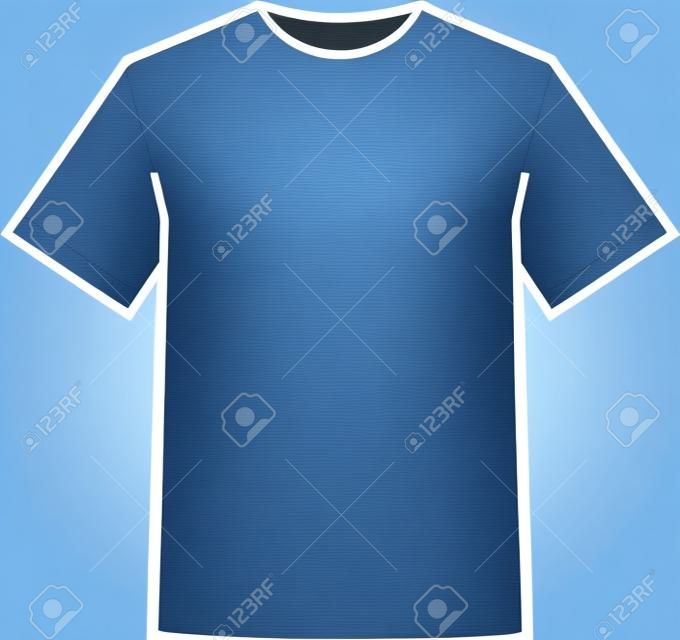 Blank T-Shirt-Vorlage Vektor