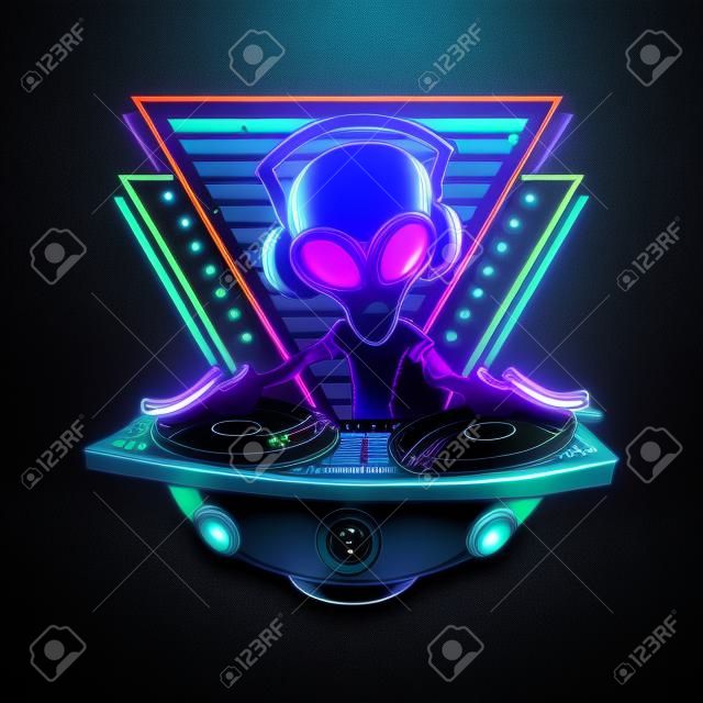 DJ Alien, conceito de design de música