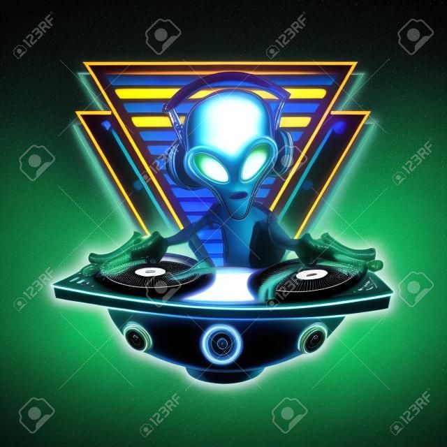 DJ Alien, concept de design musical