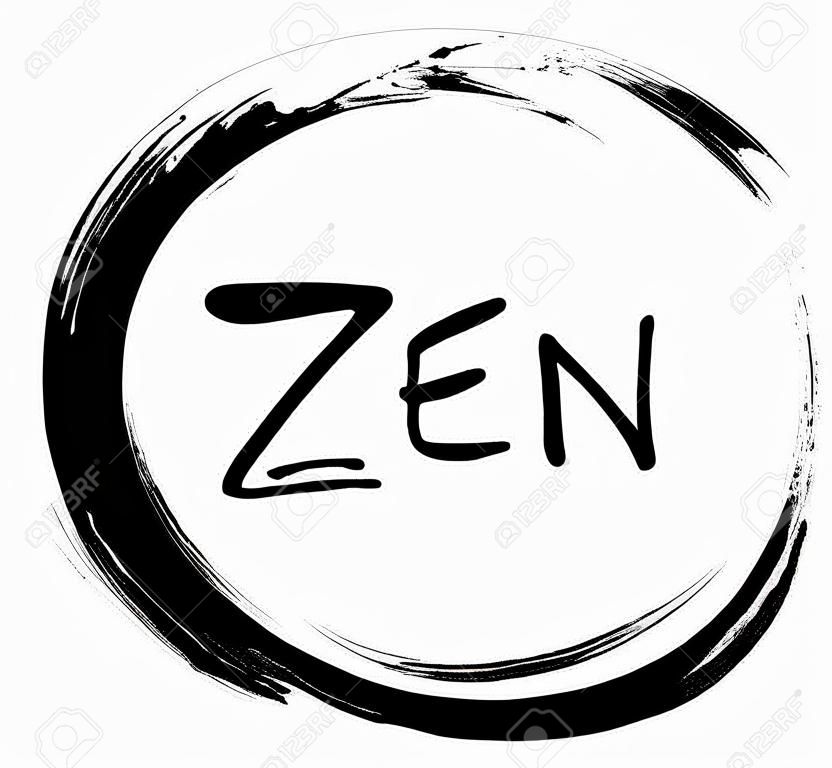 Zen cirkelvector