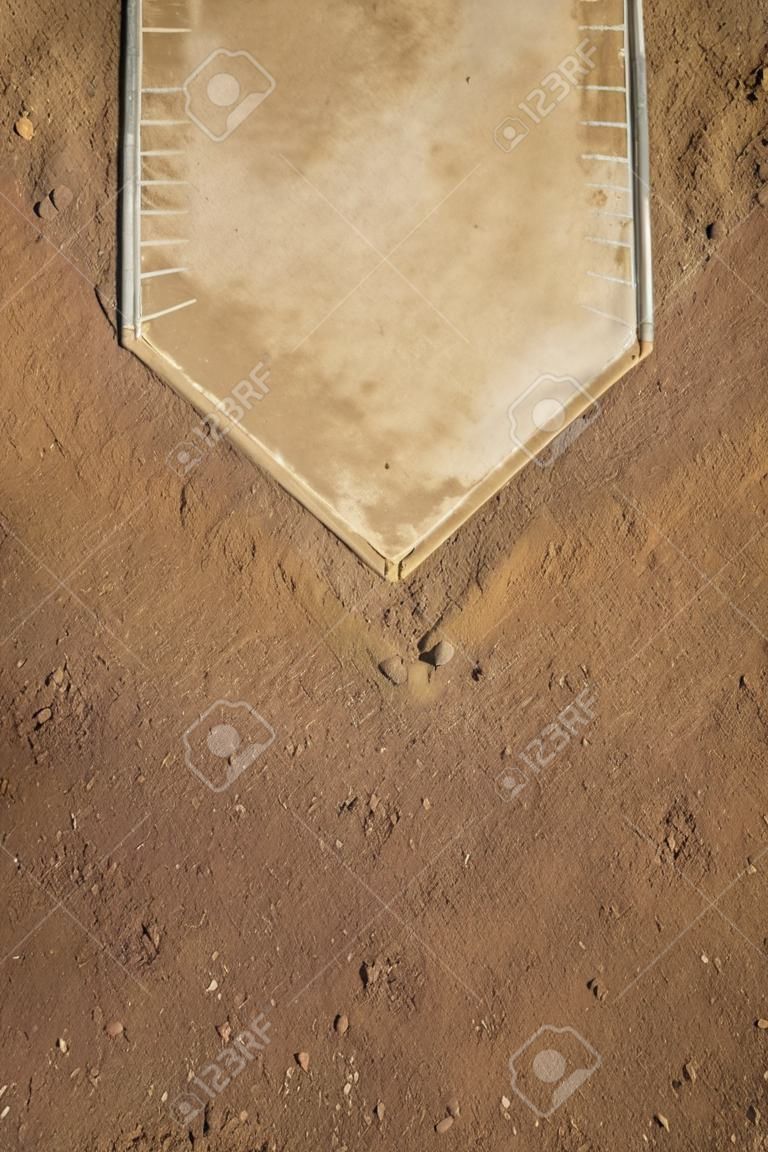 Baseball Field au Home Plate avec salle pour copie