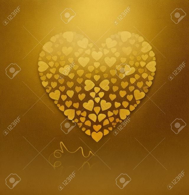 Herz aus Gold