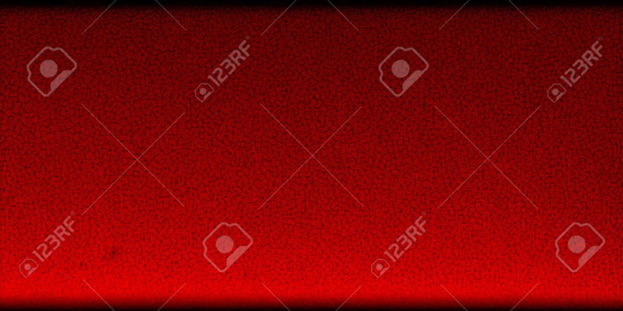 Körniger Hintergrund mit Farbverlauf, rot-orange-weiß beleuchtete Punkte auf Schwarz, Rauschtextureffekt
