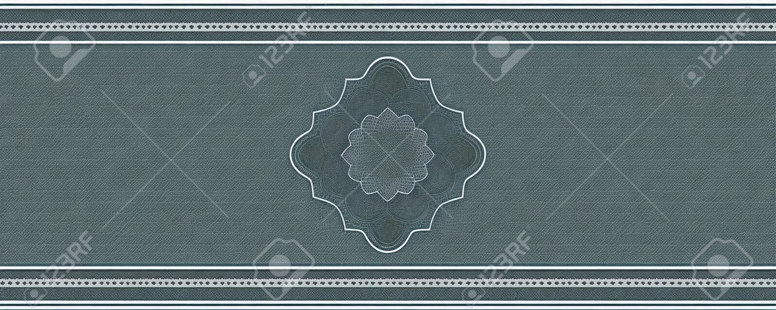 Vector Guilloche background for certificate or diploma and currency design