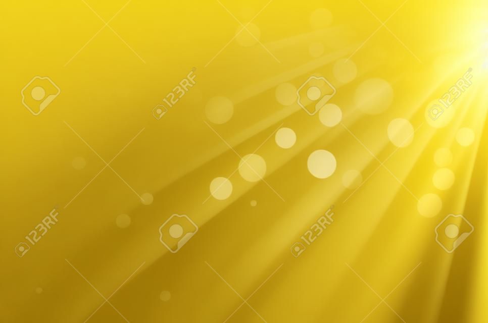 yellow background  with sunshine