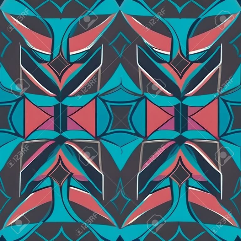 Texture transparente, motif. Motif géométrique abstrait sur fond carré - diamants colorés. Arrière-plan pour site Web ou blog, papier peint, textiles, emballages