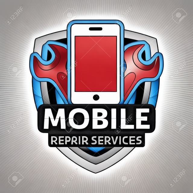 Logo servizi di riparazione mobile