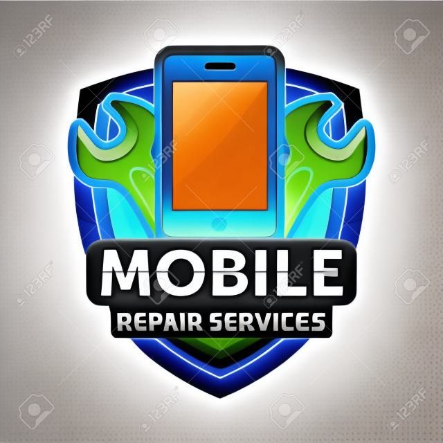 logo servicios de reparación de móviles