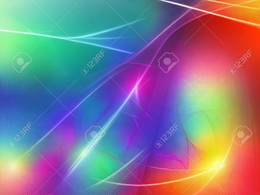 Abstract background, colored fantastic texture, unique art illustration, fractal for graphic design projects. High quality illustration.