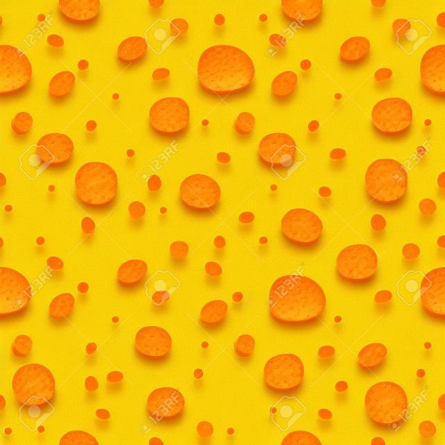 Yellow realistic cheese texture, food background