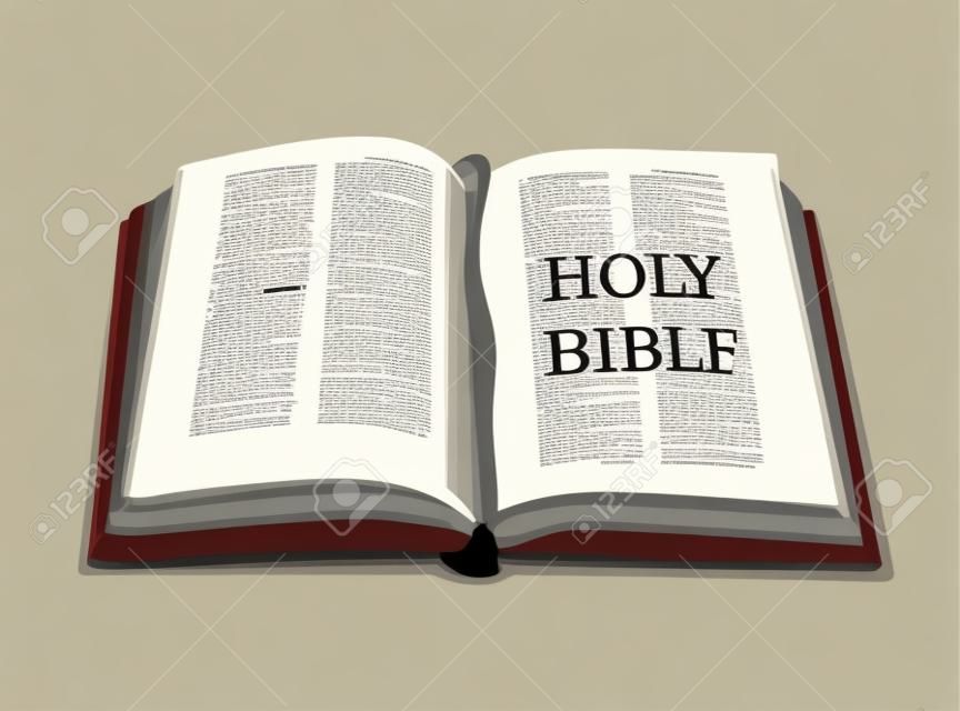 Bíblia, ilustração vetorial