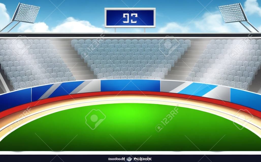 Stadyum, spor salonu vector background