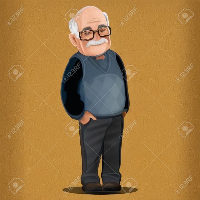 portrait of grandfather