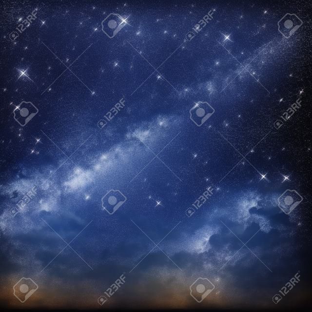 beautiful starry sky