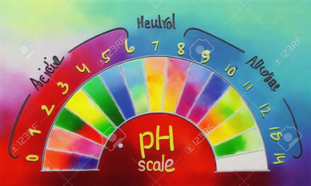 pH scale art